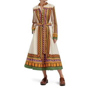 La Double J Edition 31 Sundowner Button Down Midi Dress